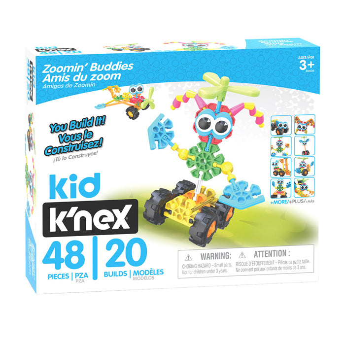 K'nex dětská stavebnice knex zoomin buddies, 48 dílků.