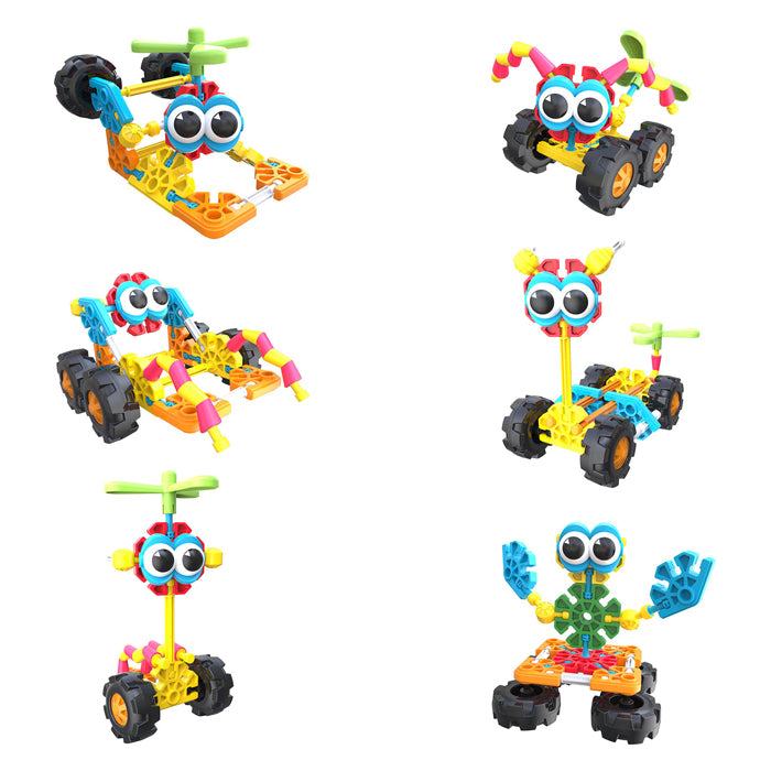 K'nex dětská stavebnice knex zoomin buddies, 48 dílků.
