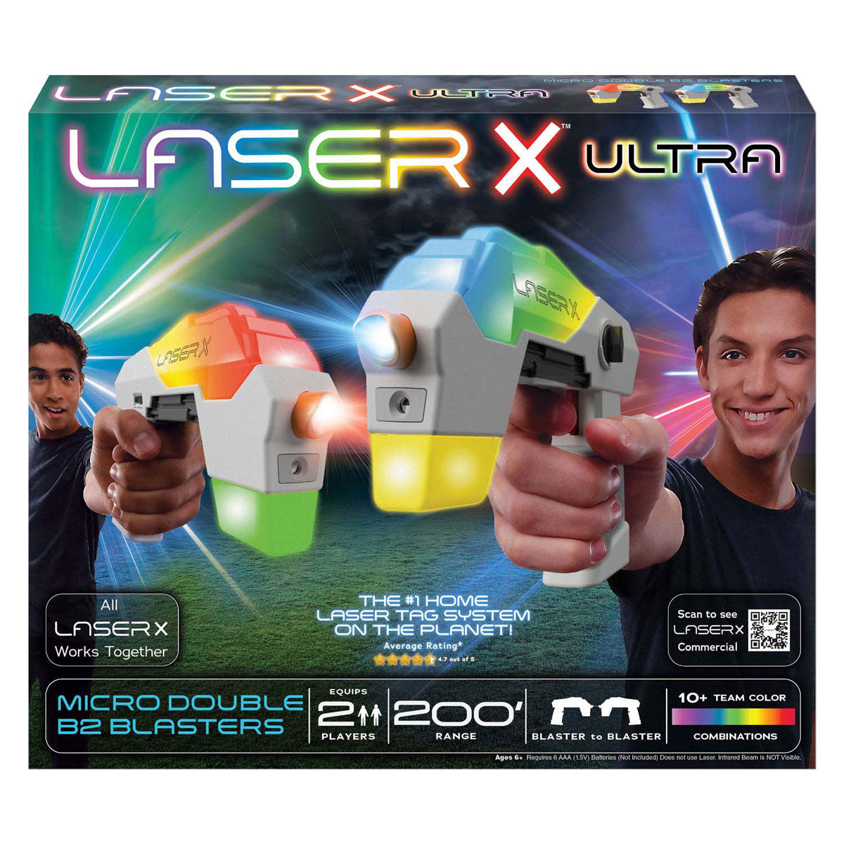 Boti laser x ultra micro b2 blaster laser tag game
