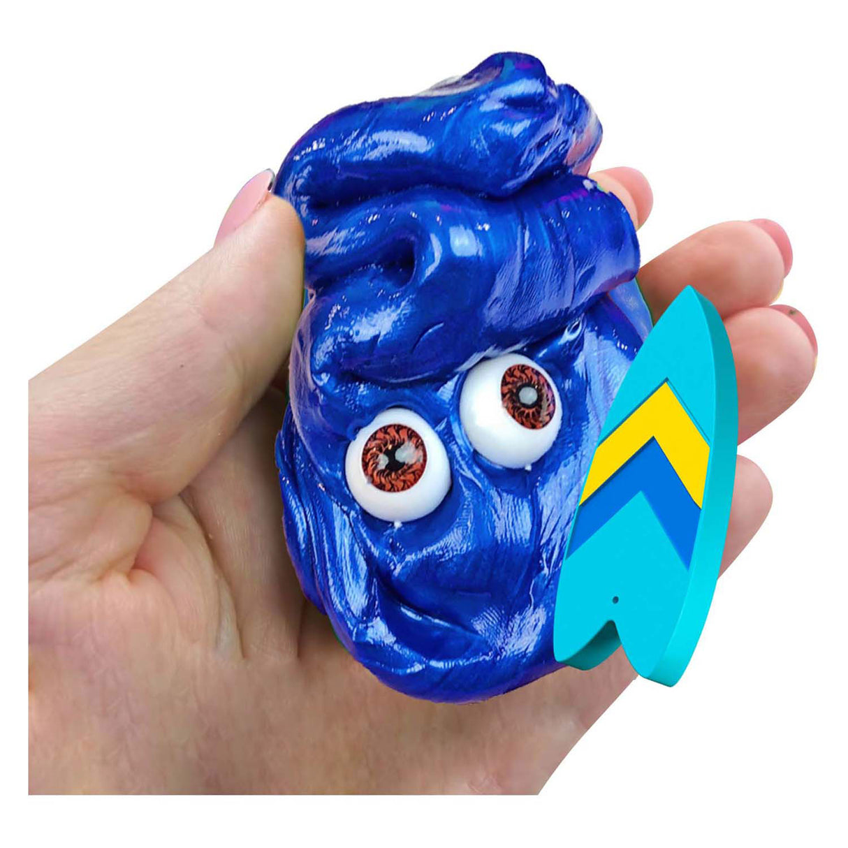 Boti doctor squish putty diy - jetpack azul escuro