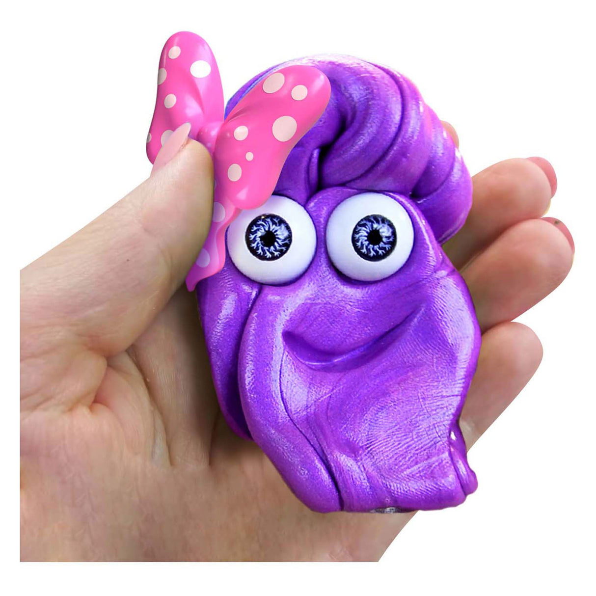 Boti doctor squish putty diy - fialový červotoč