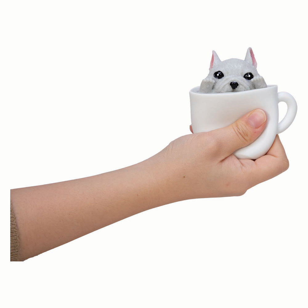 Boti pop-up puppy in cup squishy