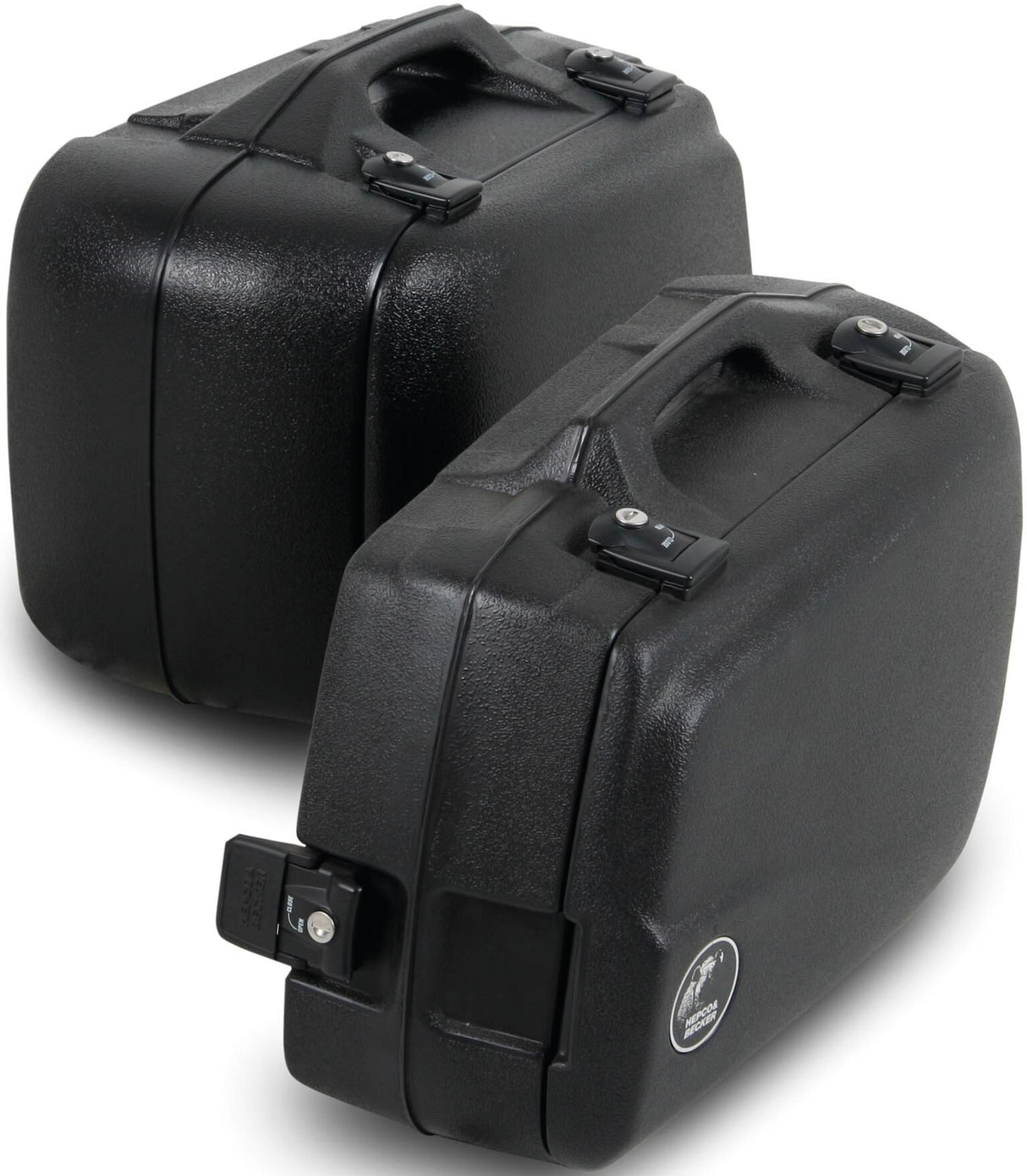 Hepco becker junior enduro suitcase cases hepco junior enduro set 40li. 30re black