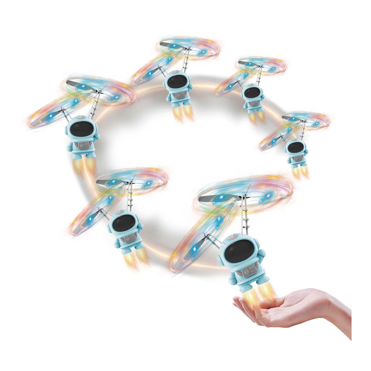 Spectron vliegende astronaut - blauw