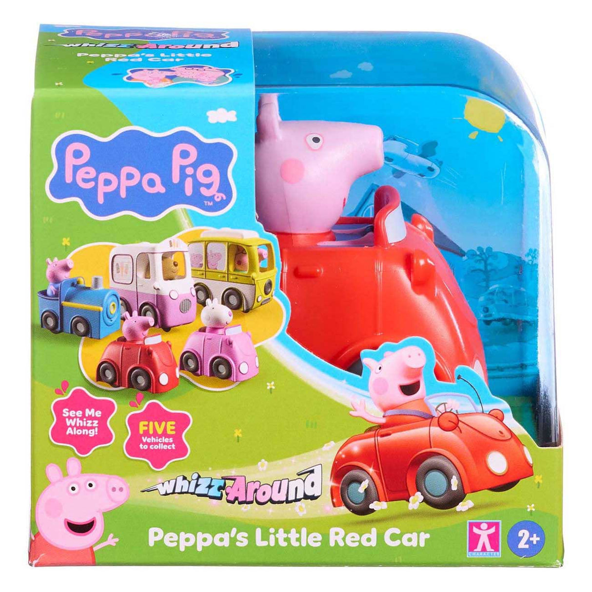 Peppa whizz around peppa's little red car
