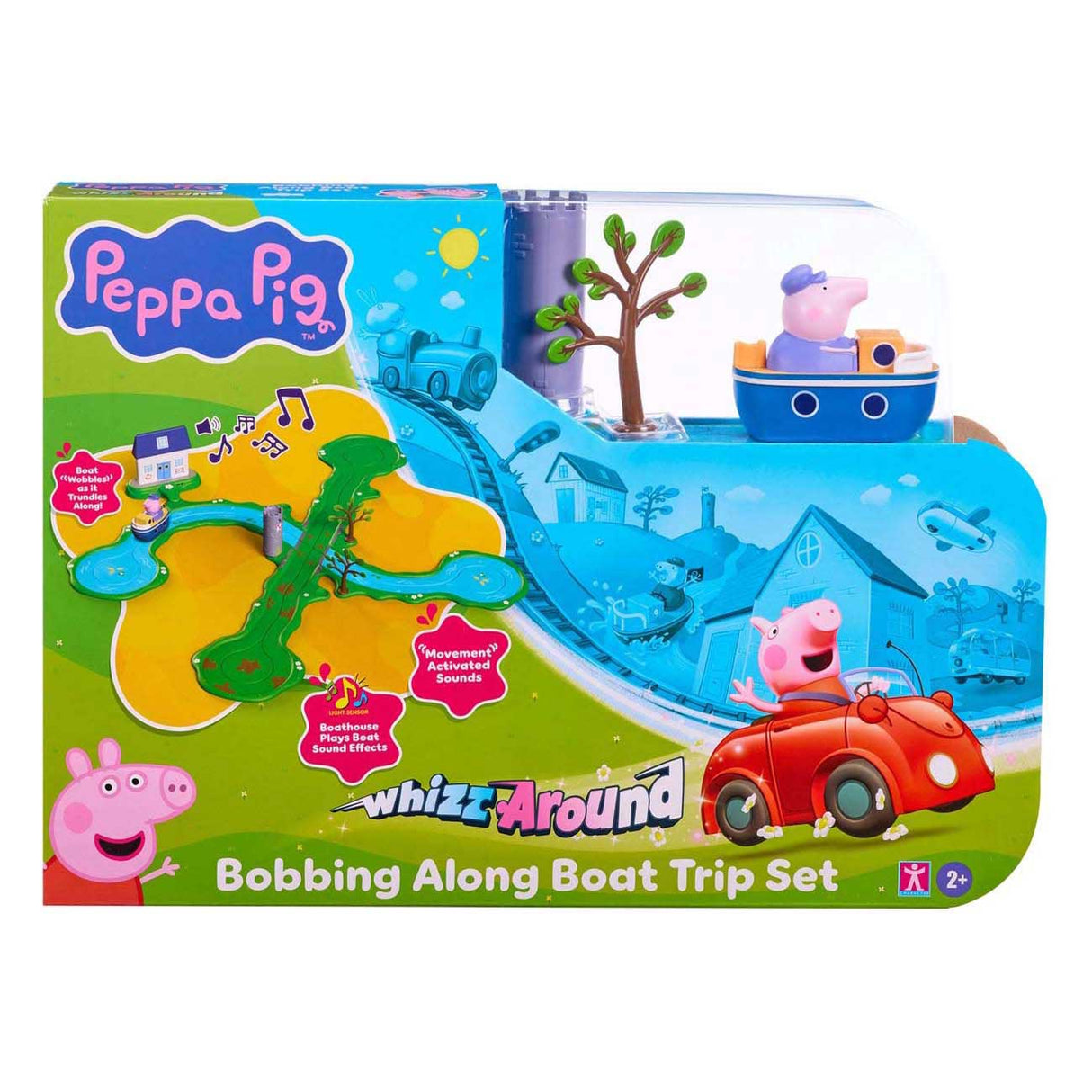 Spectron peppa pig whizz around - bobbing along boot set