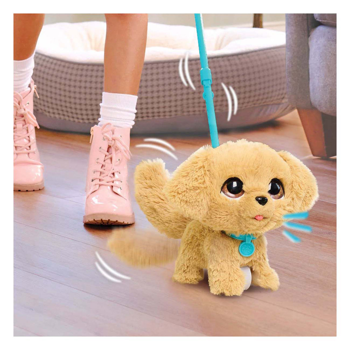 Spectron furreal wagalots golden retriever - interactief puppy