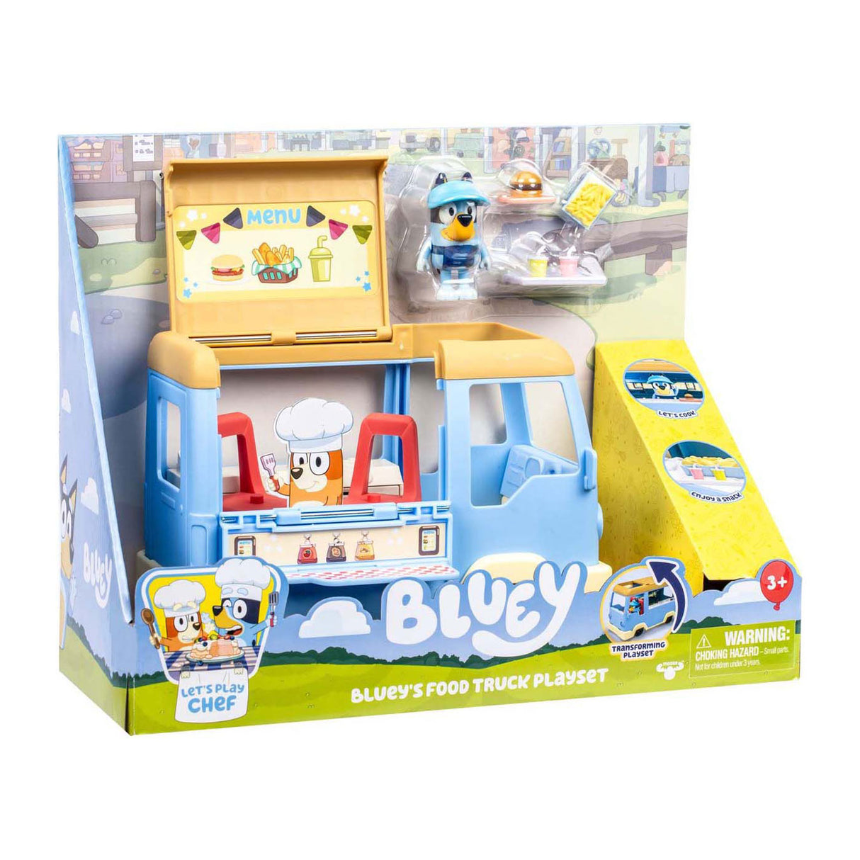 Spectron bluey food truck speelset