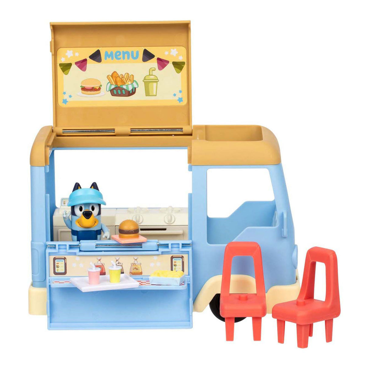 Set de juego de camión de comida Spectron bluey
