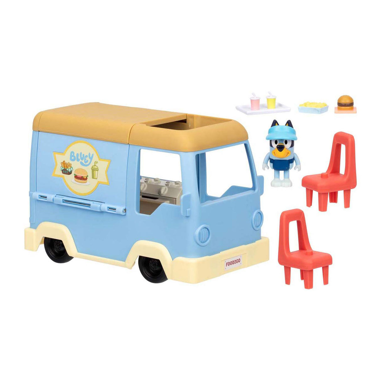Spectron bluey food truck speelset