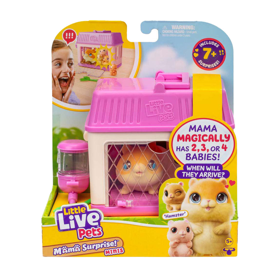 Spectron little live pets mama surprise mini speelset hamster
