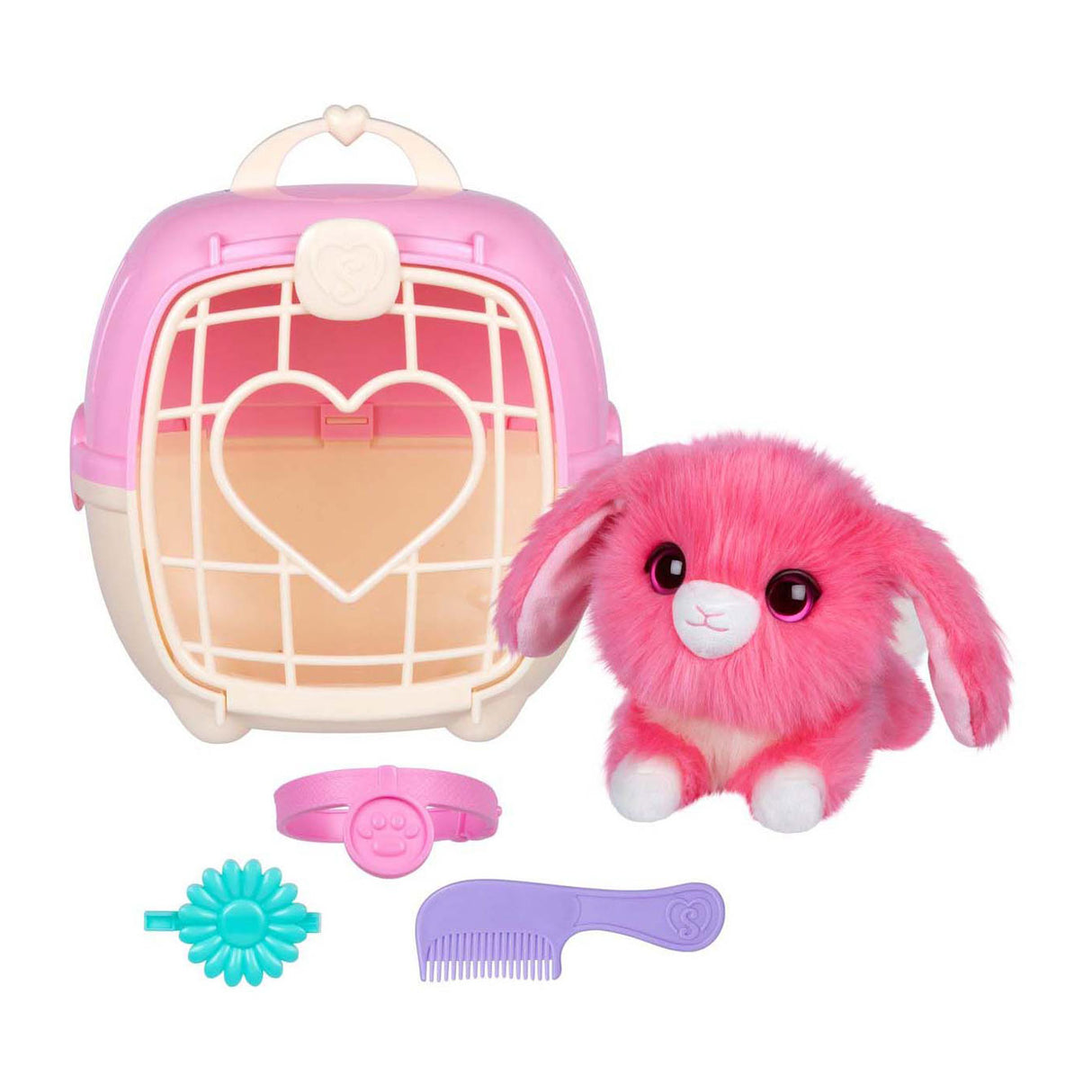 Spectron scruff a luvs knuffel pet single roze