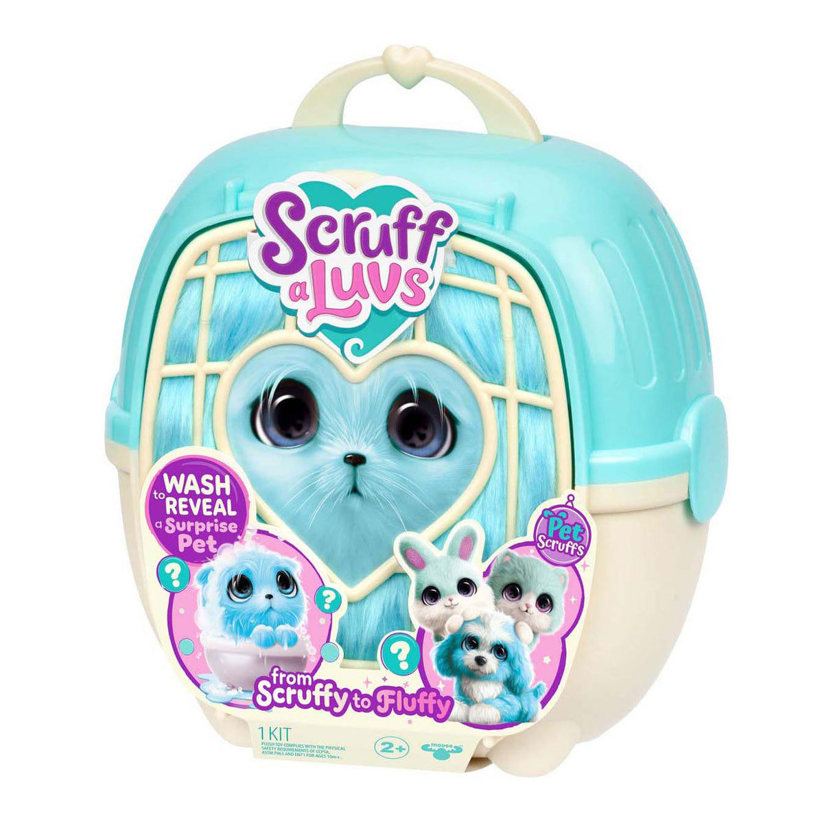 Scruff a luvs cuddly pet single blue