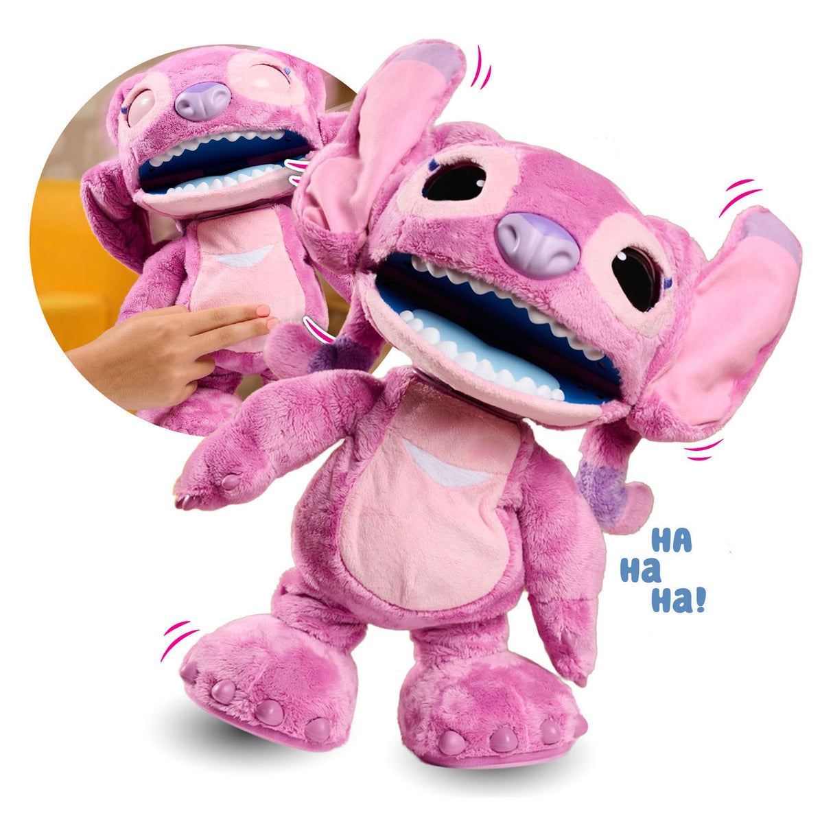 Spectron stitch ultimate angel interactieve knuffel