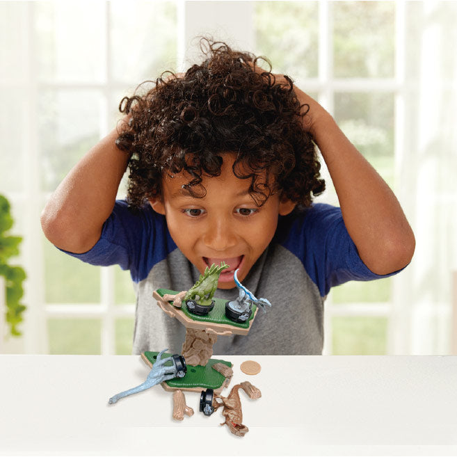 Epoch jurassic world island quake balance game