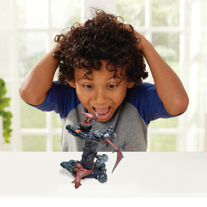 Epoch jurassic world volcano quake balance game