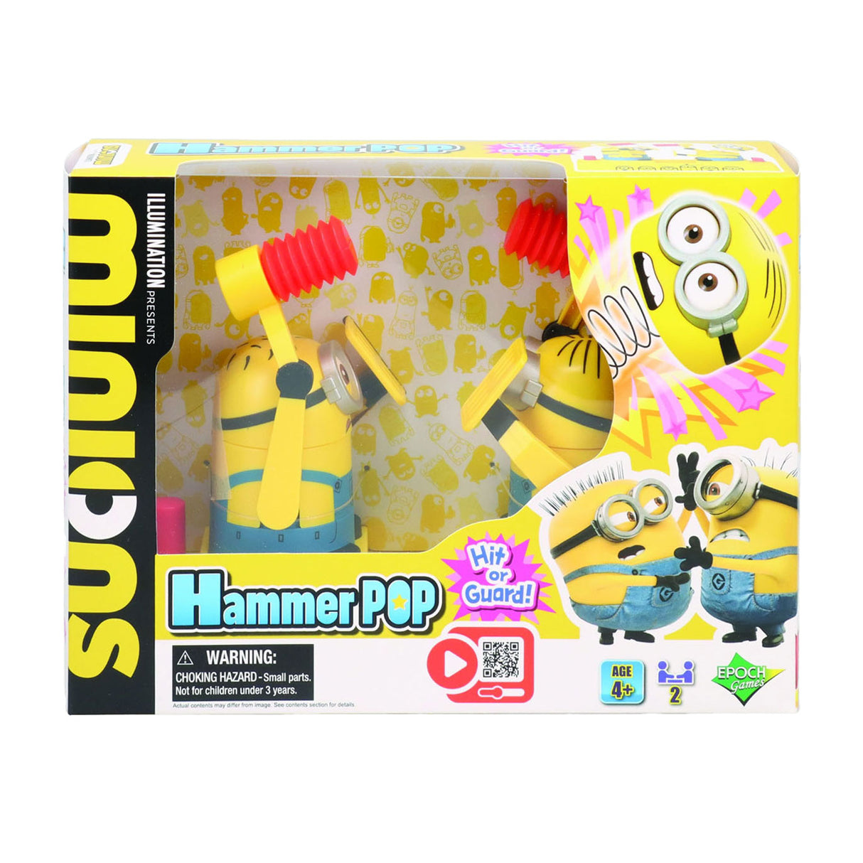 Epoch minions hammer pop game