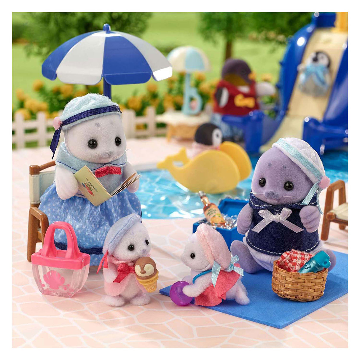Sylvanian families 5759 familie zeehond