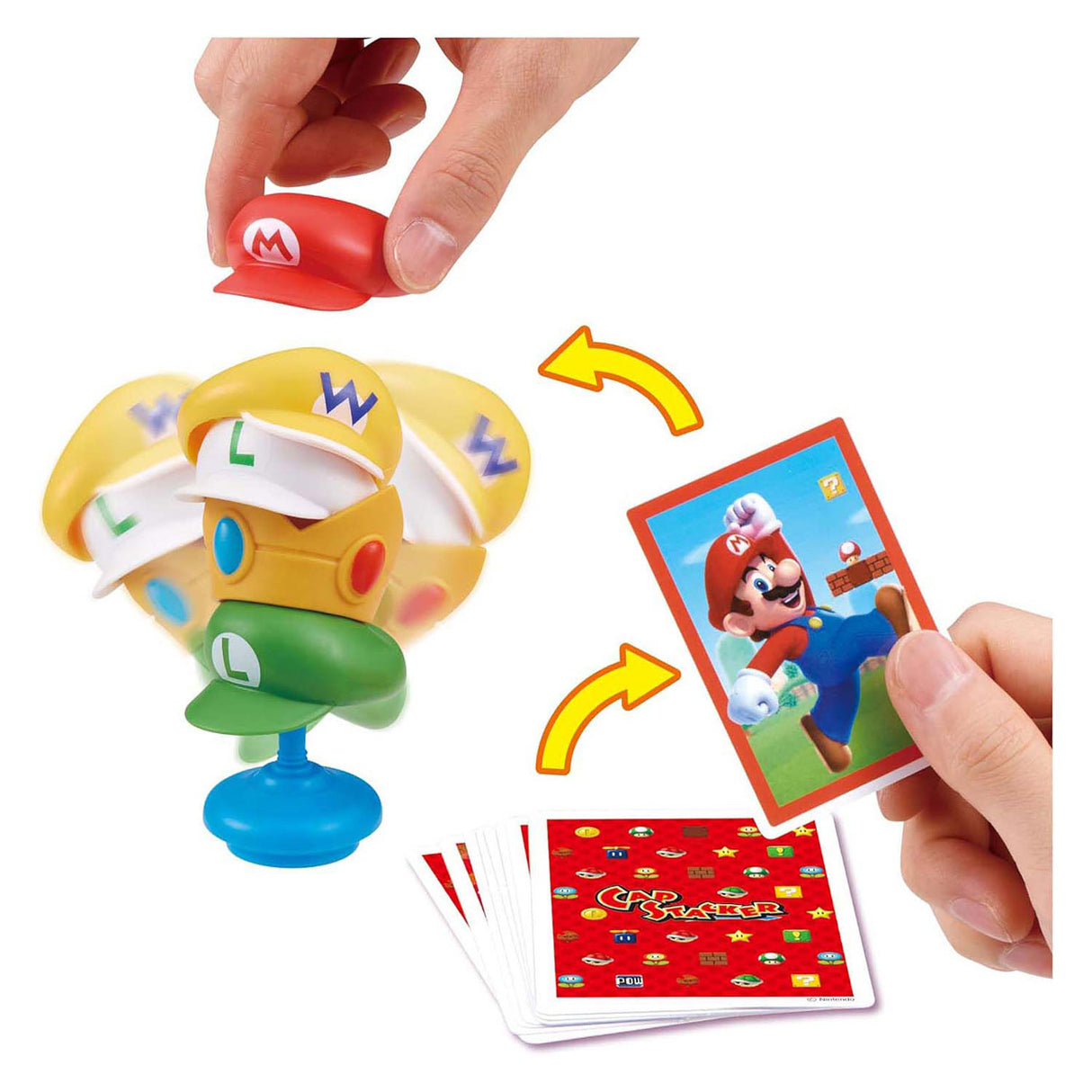 Epoch the super mario cap stacker balance game