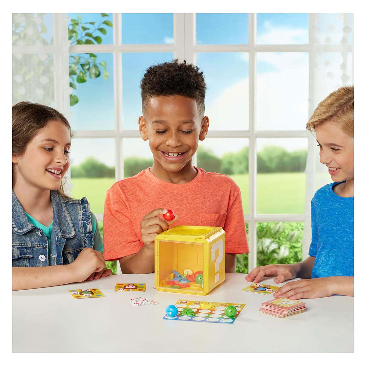 Epoch super mario question board game