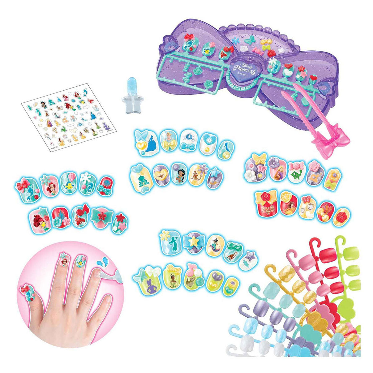 Epoch Aquabeads Nail Studio Disney Prinzessin