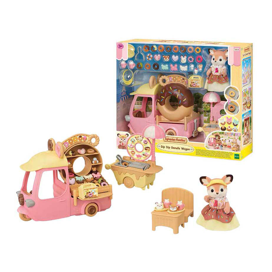 Sylvanian семейства 5808 количка за понички за потапяне