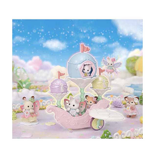 Epoche Sylvanian Familien Blumen Fantasy Ship