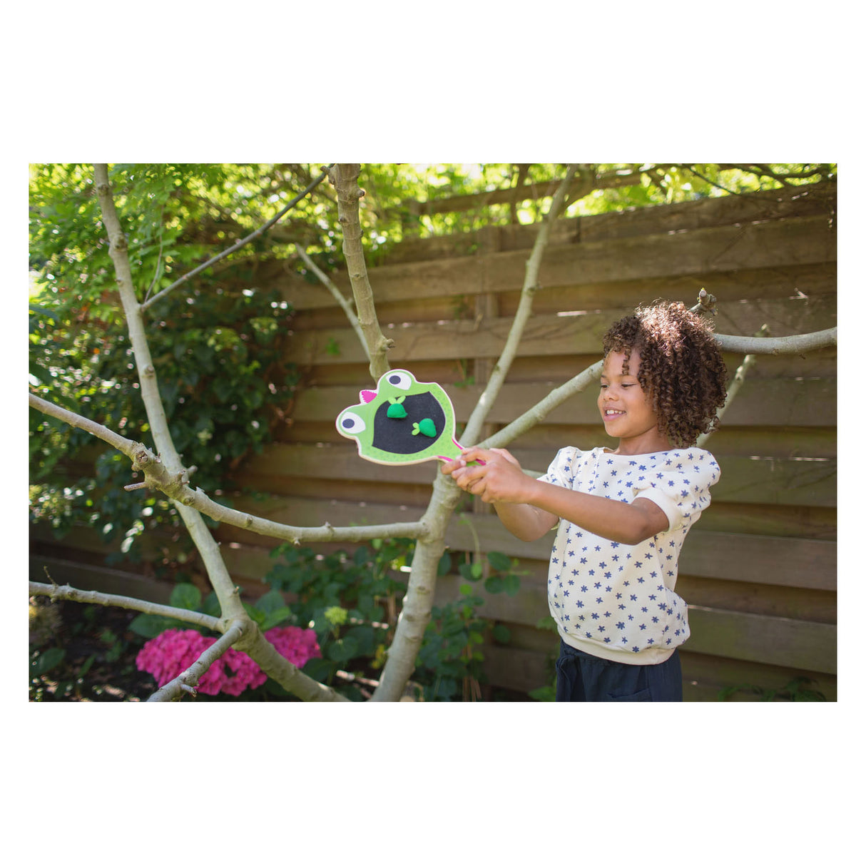 BS Toys Gekko Racket - Fang und werfen Spiel