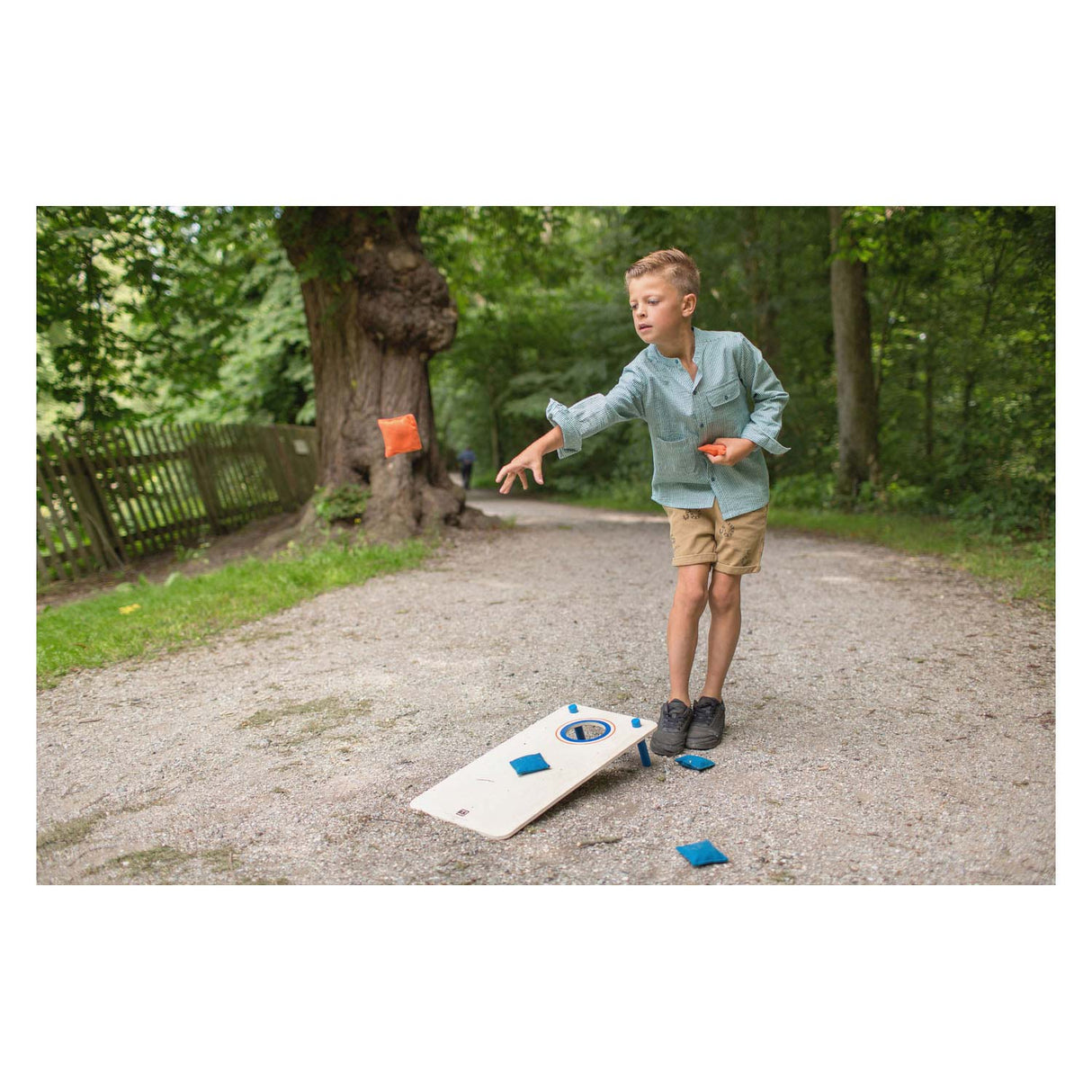 BS Toys Corn Hole Hout łapiąc grę rzucania
