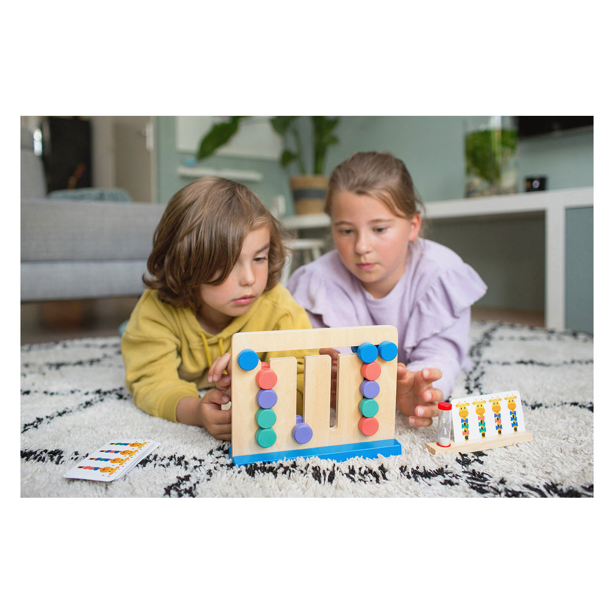BS Toys żyrafe drewniane dziecko