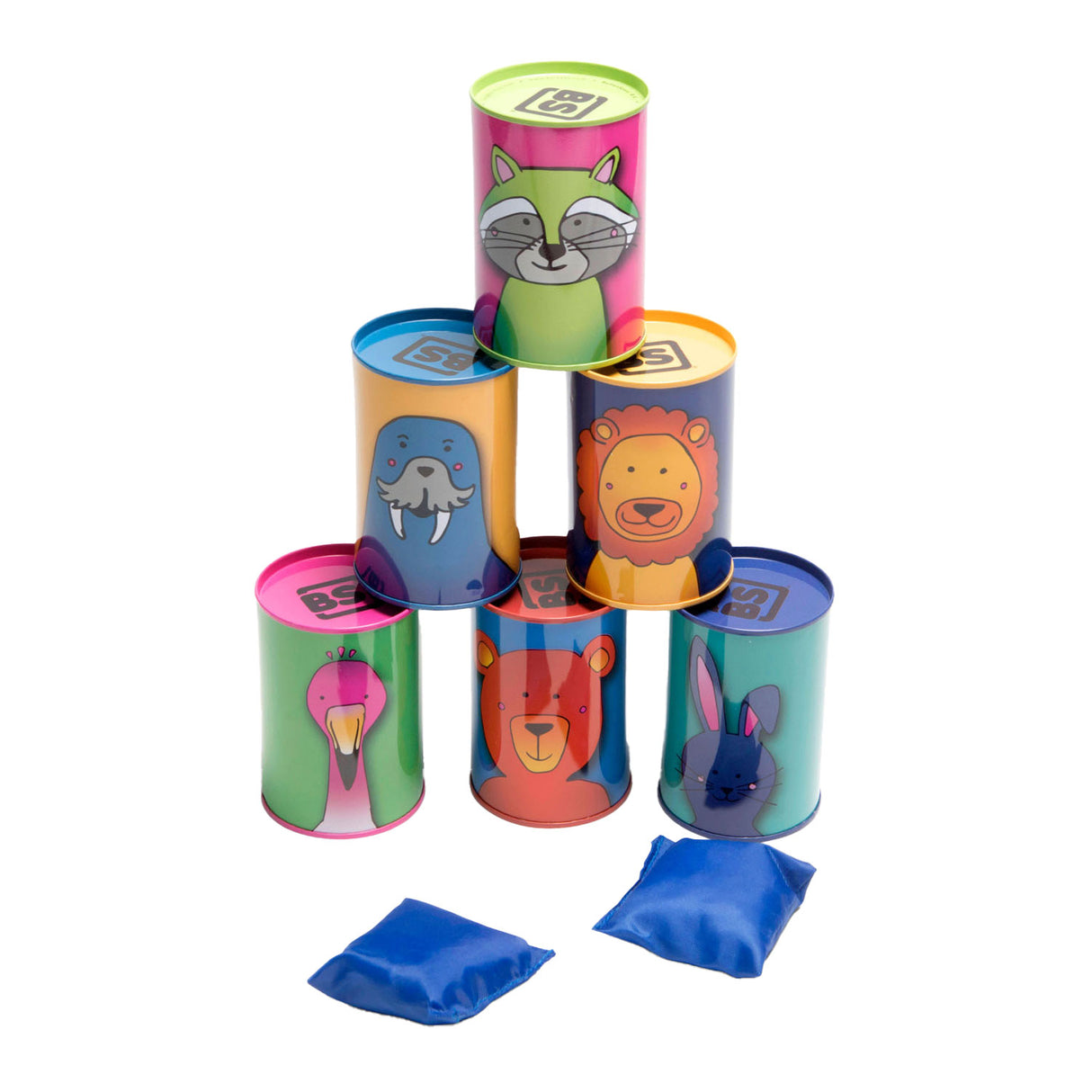 Bs juguetes lata fauna, 9 uds.