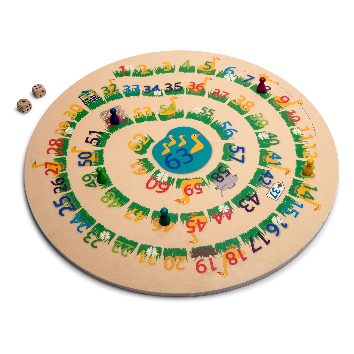 Dřevěná hra keezen Bs toys