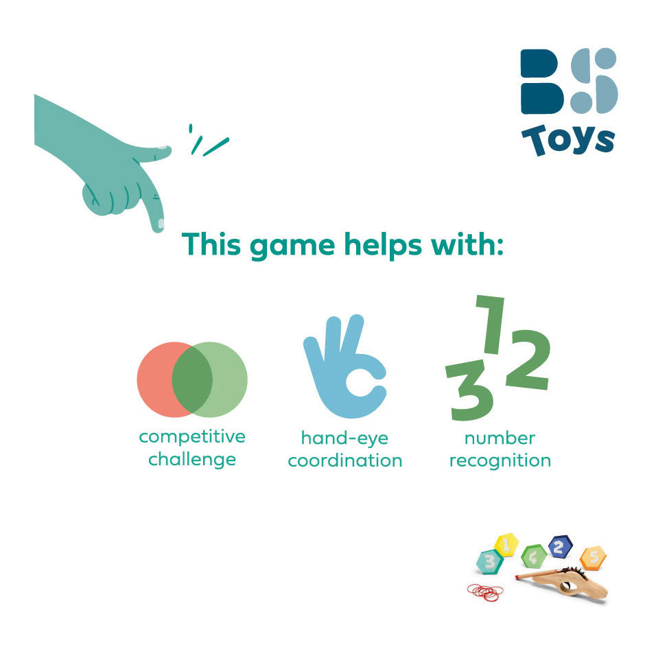 Bs toys shooting game with targets, 31dlg.