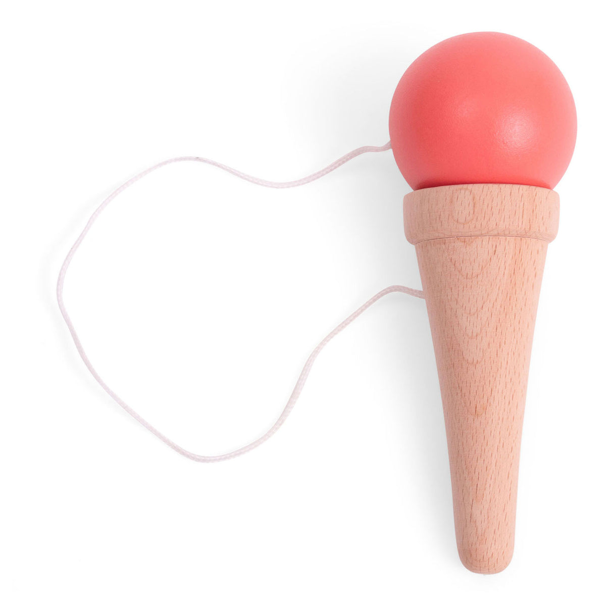 Bs Toys Gioco di cattura del gelato Kendama in legno