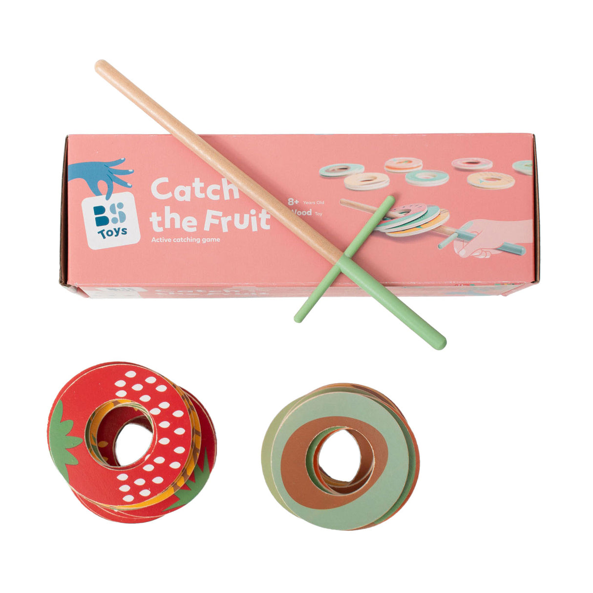 Bs toys catch the fruit catching and throwing game, 31dlg.