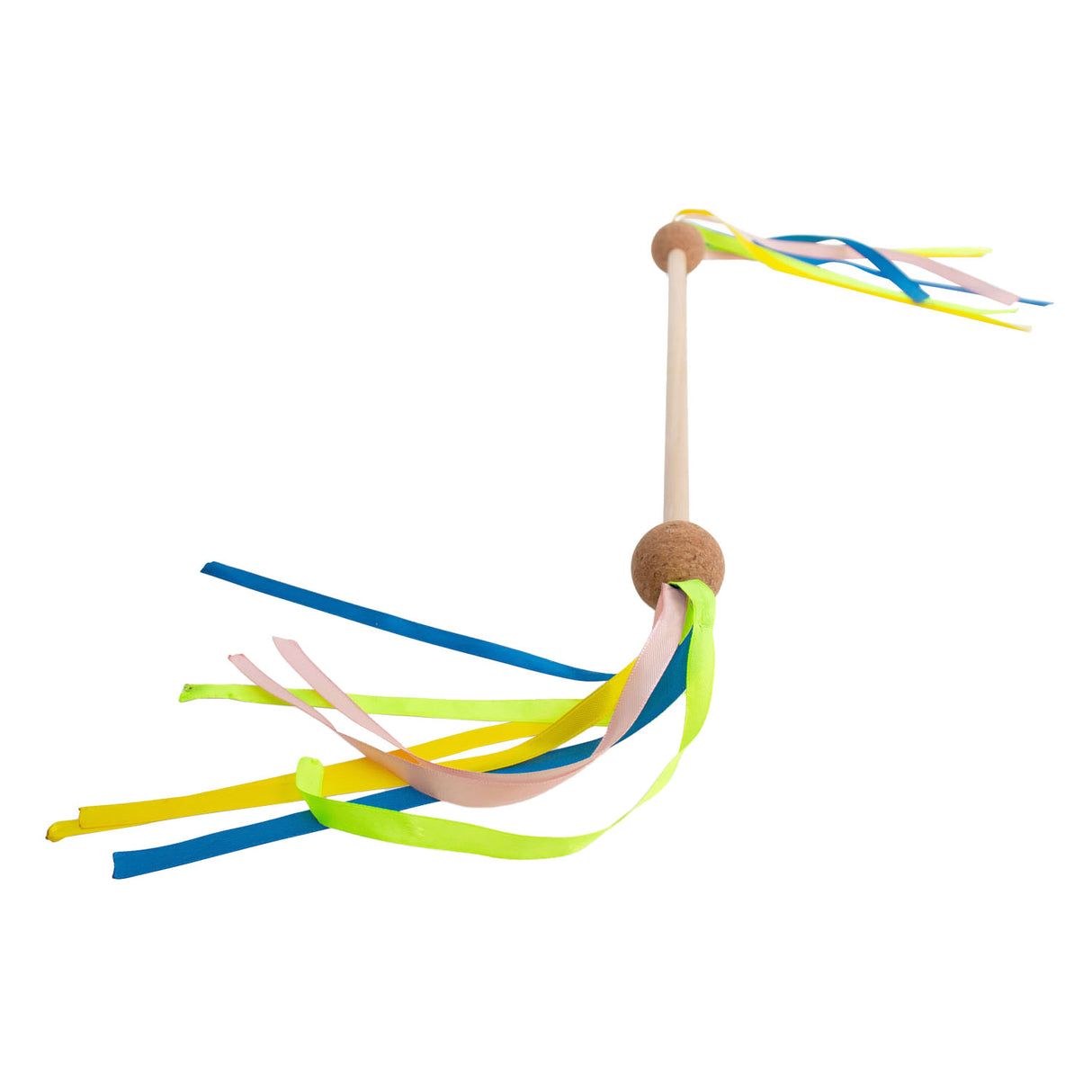 BS toys lesena vrtljiva palica s trakom