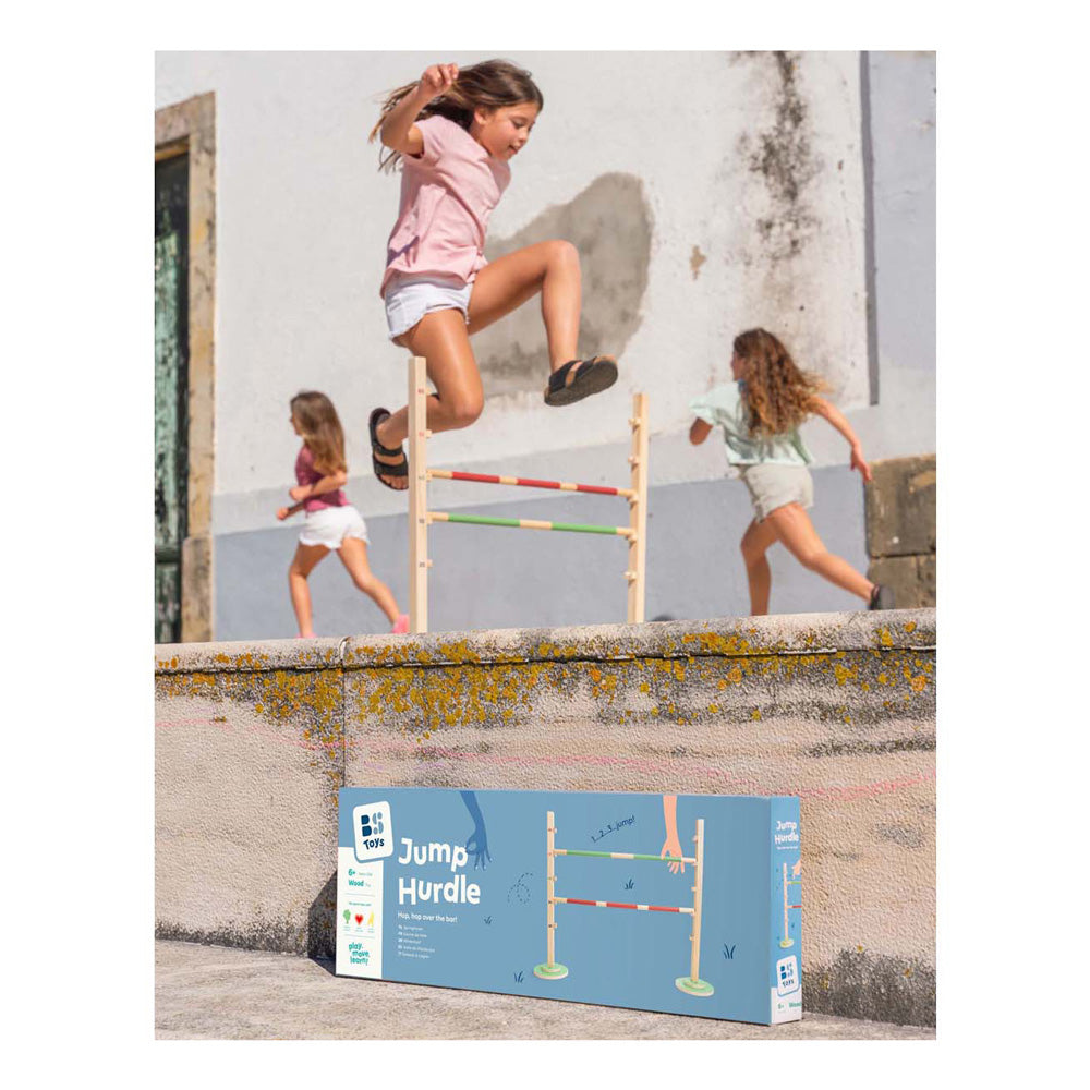 Bs brinquedos saltam obstáculo - jogo de salto