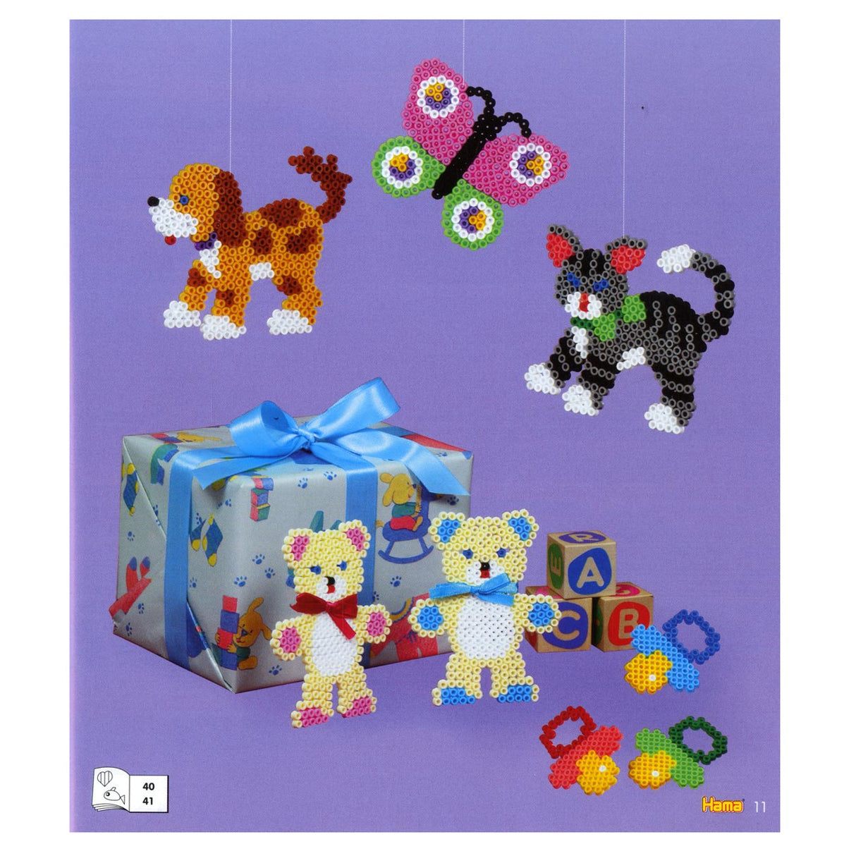 Hama String Perlen Inspiration Broschüre, Nr. 12