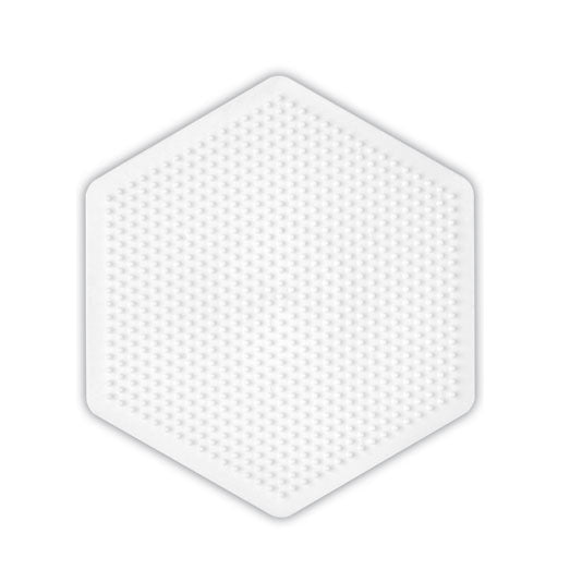 Hama midi ironing bead board - large hexagon