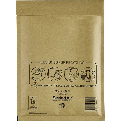 Luchtkussen-enveloppen mail lite a5 10 stuks
