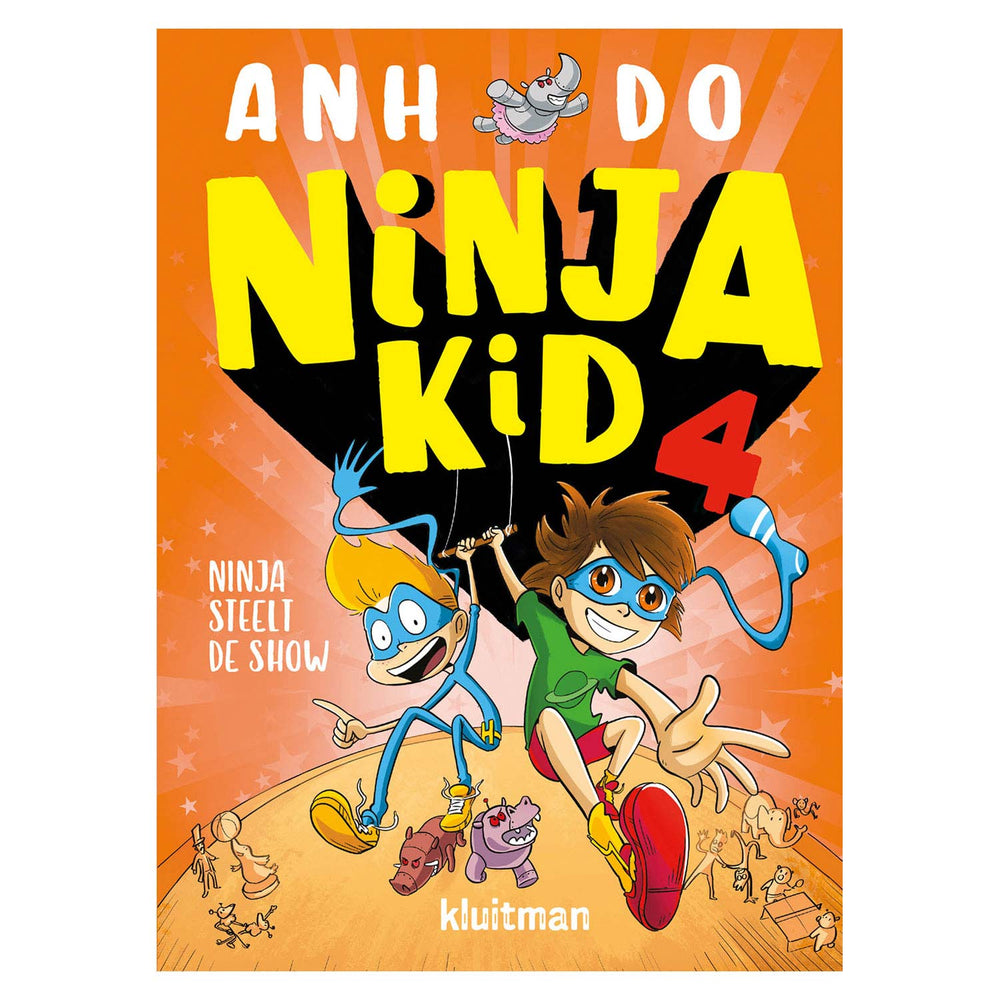 Uitgeverij kluitman ninja kid 4 - ninja steelt de show