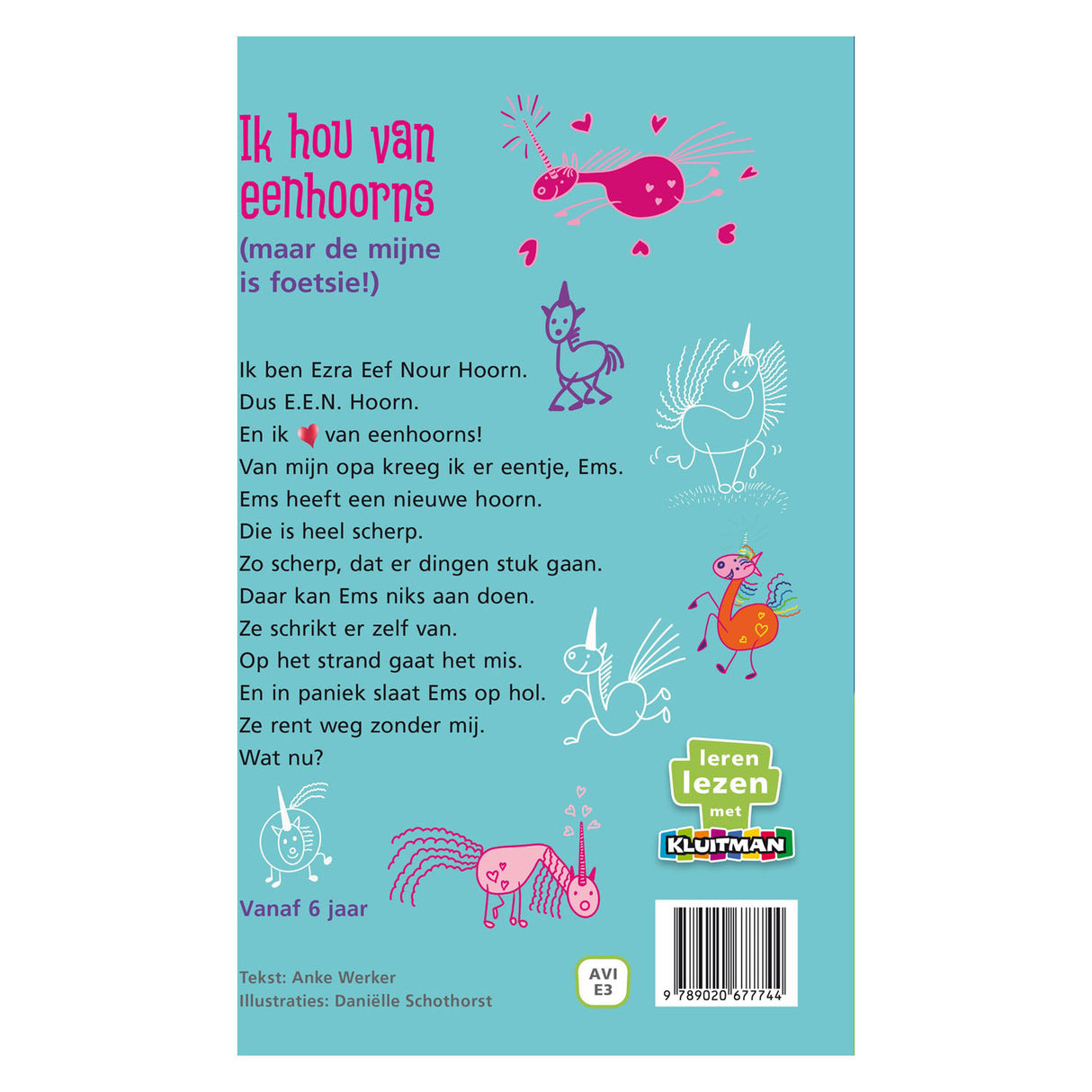 Publisher Kluitman I love unicorns (but mine is gone!) AVI-E3