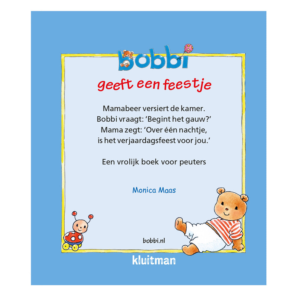 Publisher Kluitman Bobbi Gives a Party Hand-out booklets, 10 pcs.