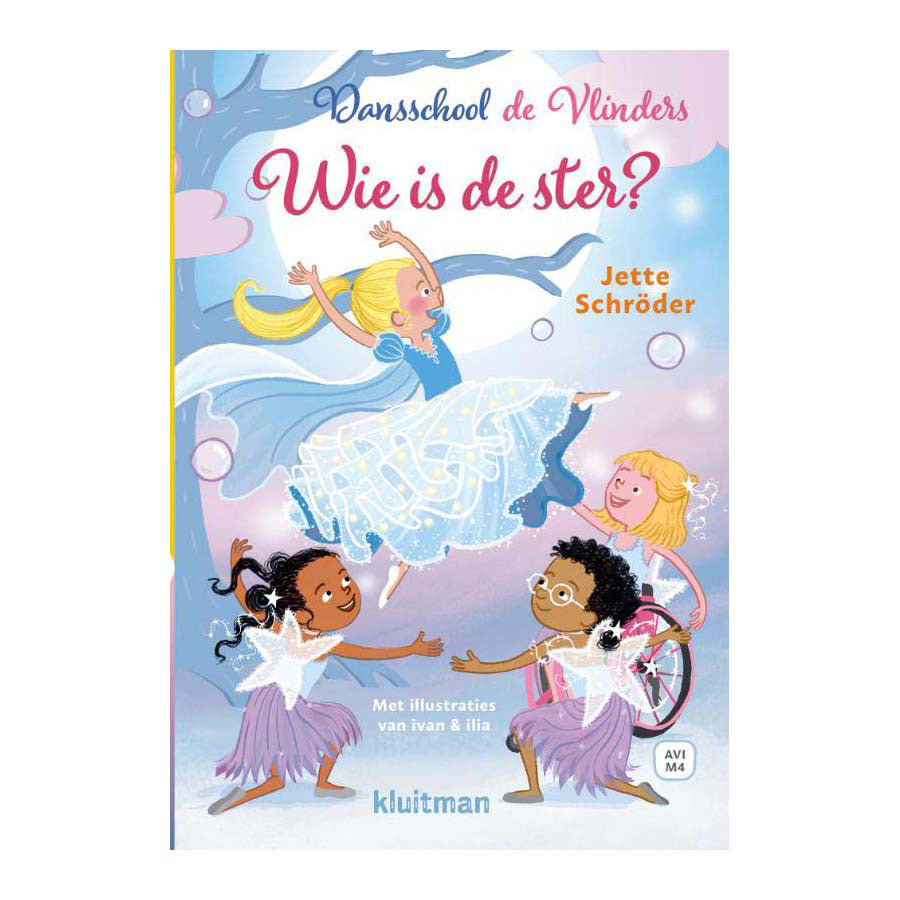 Uitgeverij kluitman lekker lezen met kluitman. dansschool de vlinders - wie ster