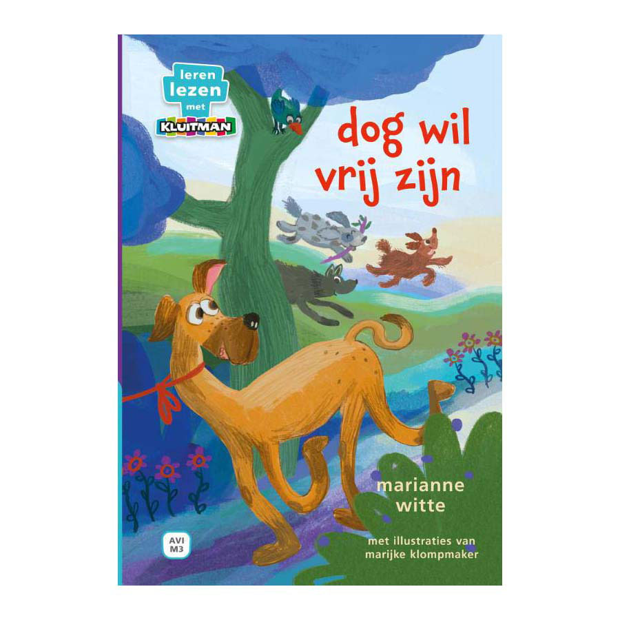 Uitgeverij kluitman dog wil vrij zijn avi m3