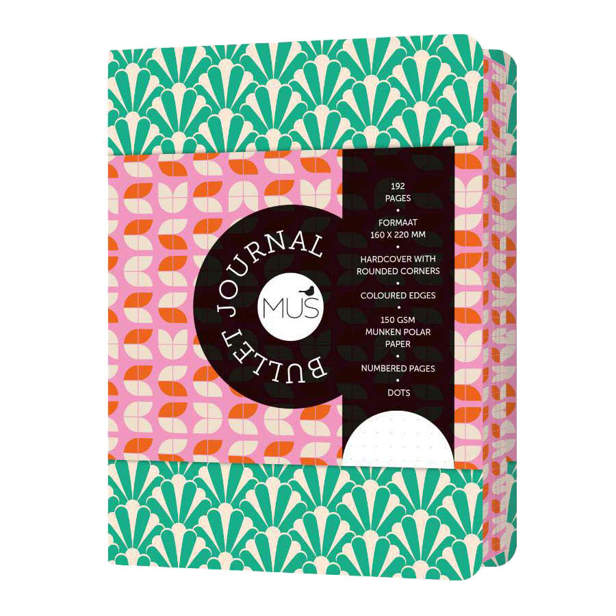 Uitgeverij kluitman mus bullet journal art deco