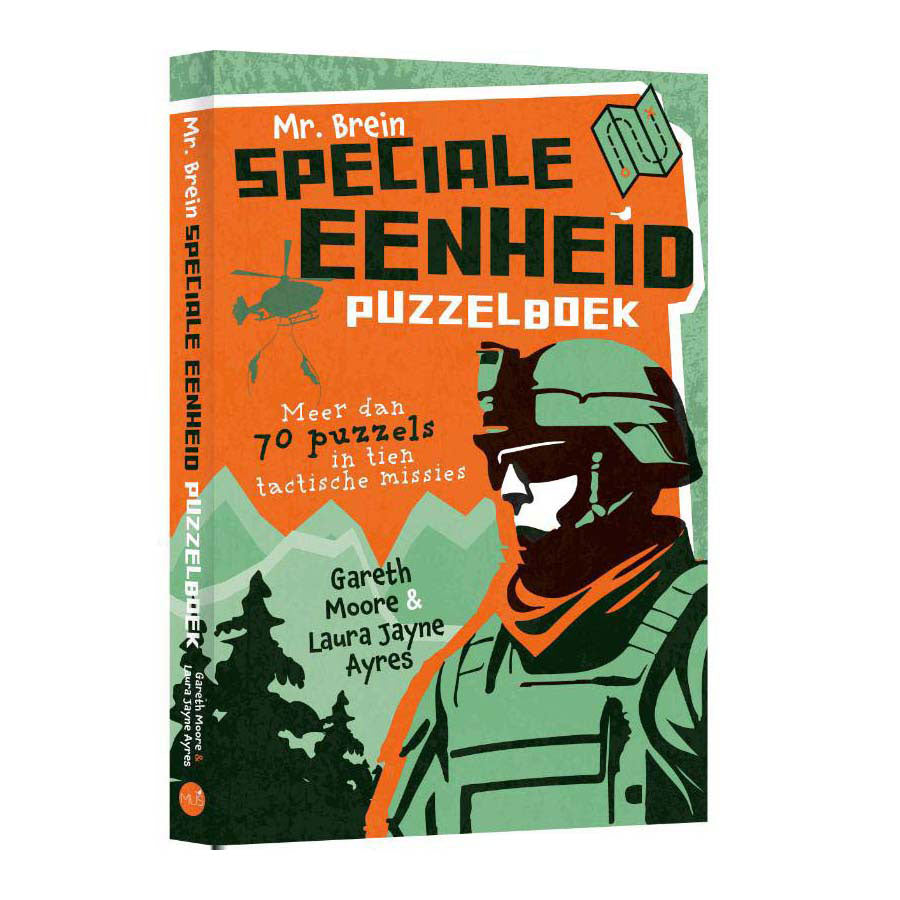 Uitgeverij kluitman mr. brein speciale eenheid puzzelboek