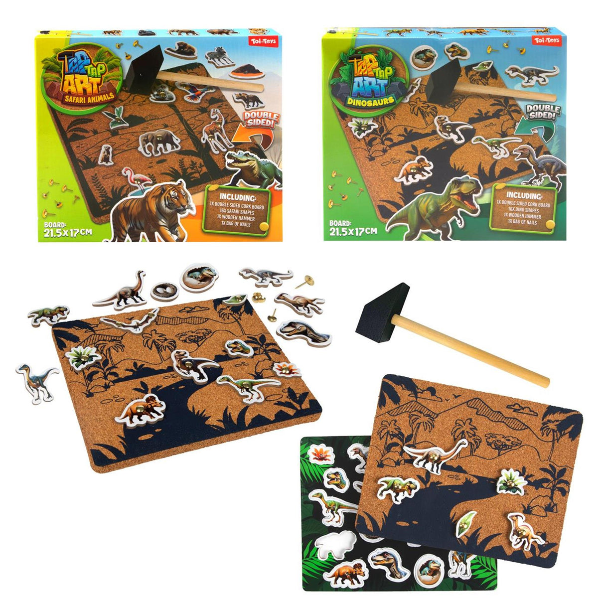 Toi-toys hamerspel dino wilde dieren
