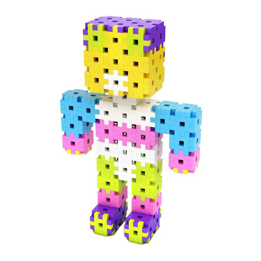 Meli basic pink building blocks, 150pcs.