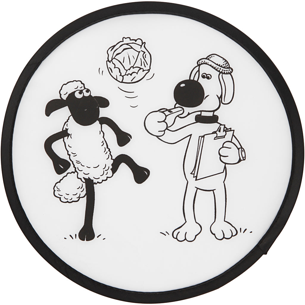 Shaun the sheep frisbee, d 25 cm, 1 piece